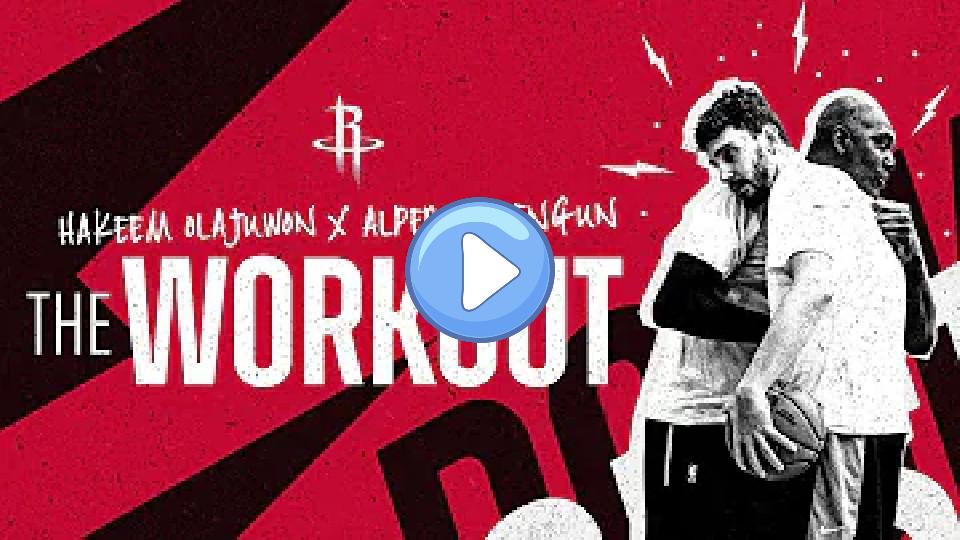 Video thumb: The Workout: Hakeem Olajuwon x Alperen Şengün | Houston Rockets