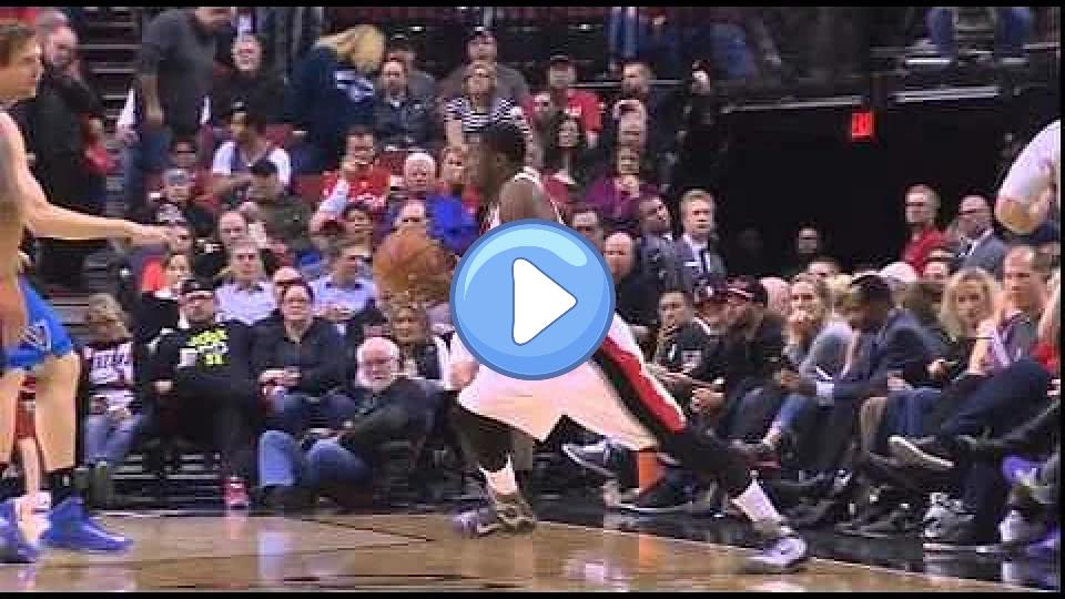 Video thumb: Wesley Matthews suffered a season-ending Achilles tear during the Mavericks vs. Blazers game.
