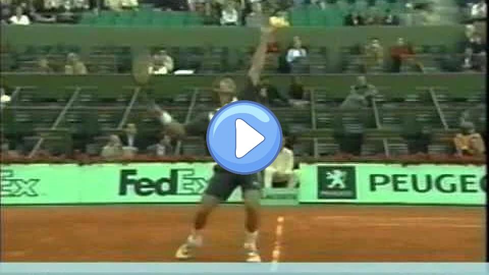 Play video: Juan Carlos Ferrero Serve in Slow Motion Video thumb: Juan Carlos Ferrero Serve in Slow Motion