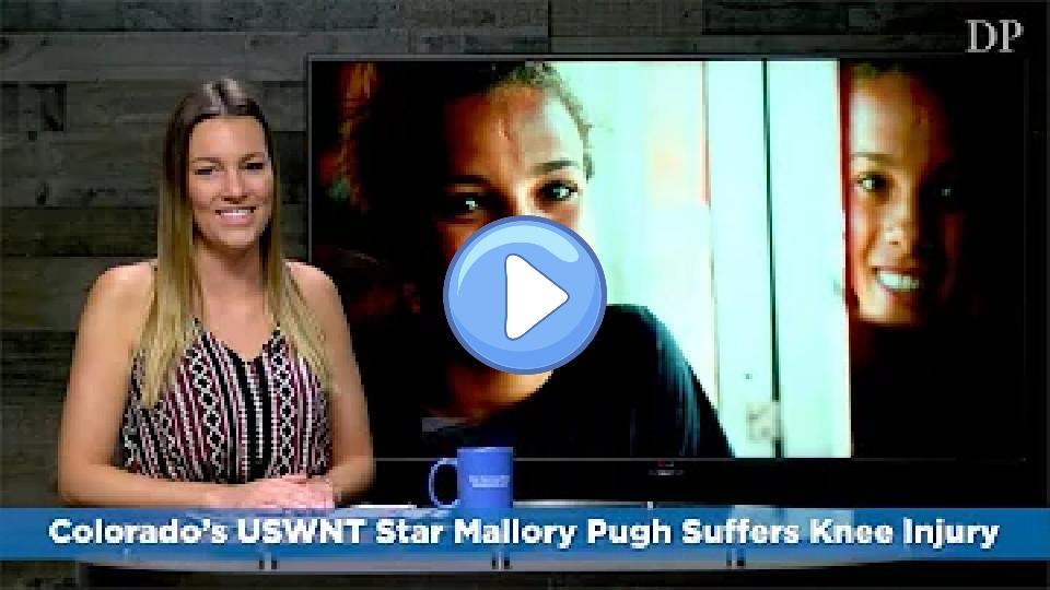 Video thumb: Colorado’s USWNT Star Mallory Pugh Suffers a Knee Injury