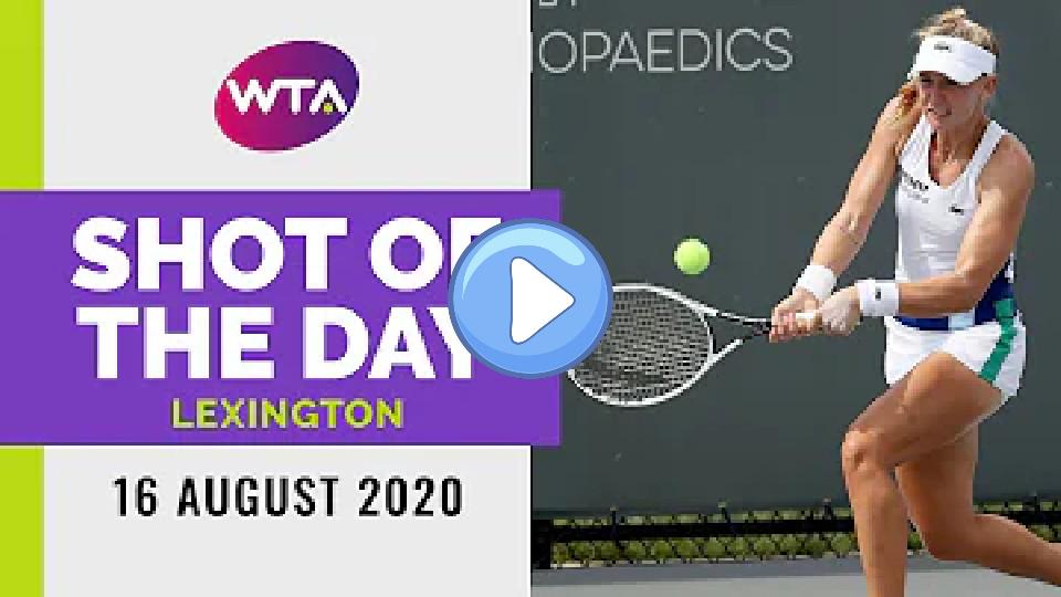 Play video: Jil Teichmann | 2020 Lexington Final | Shot of the Day Video thumb: Jil Teichmann | 2020 Lexington Final | Shot of the Day