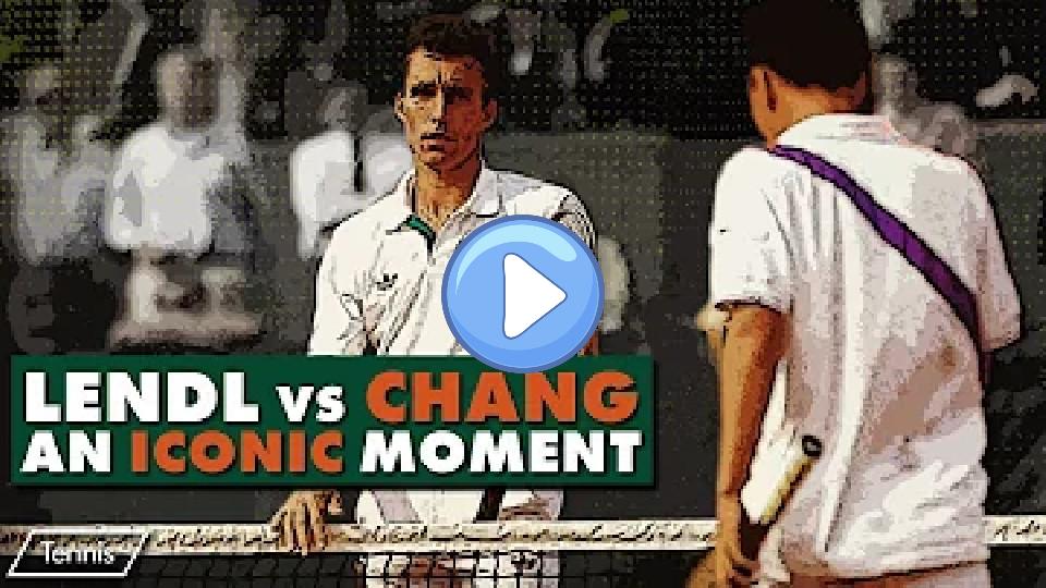 Video thumb: Iconic Moments: Chang vs. Lendl - Roland Garros 4th Round, 1989