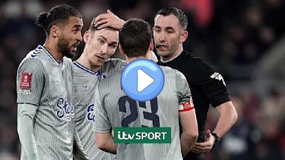 Video thumb: Dominic Calvert-Lewin Red Card Controversy | Does VAR Need Changes? | Crystal Palace vs. Everton