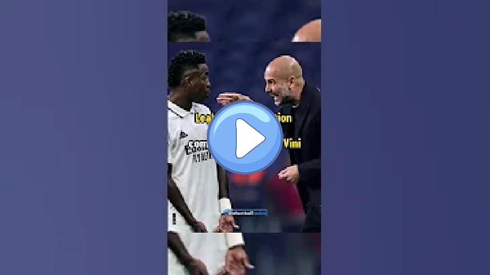 Play video: How Pep Guardiola Roasted Vinicius 🤣 #Football Video thumb: How Pep Guardiola Roasted Vinicius 🤣 #Football