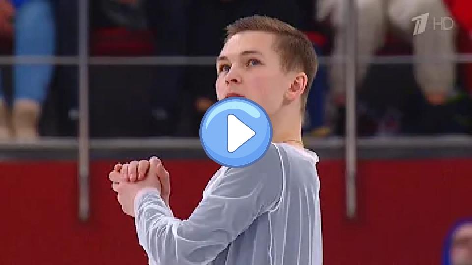 Play video: Mikhail Kolyada - Channel One Cup 27.03.2022 - FS - Nureyev (200.11) Video thumb: Mikhail Kolyada - Channel One Cup 27.03.2022 - FS - Nureyev (200.11)