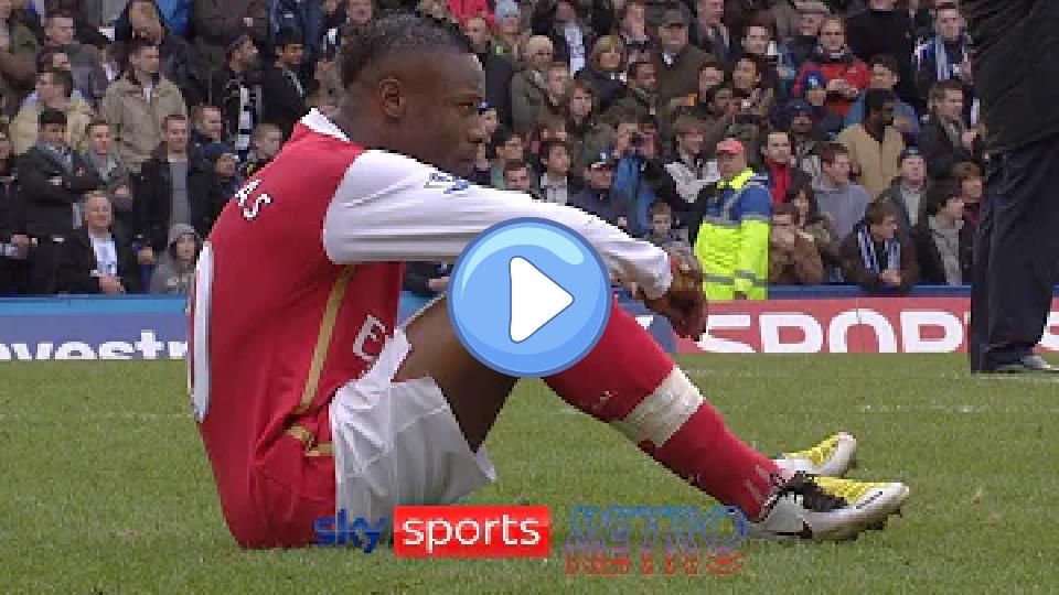 Video thumb: An emotional William Gallas stays on the pitch after Arsenal's 2-2 draw with Birmingham.