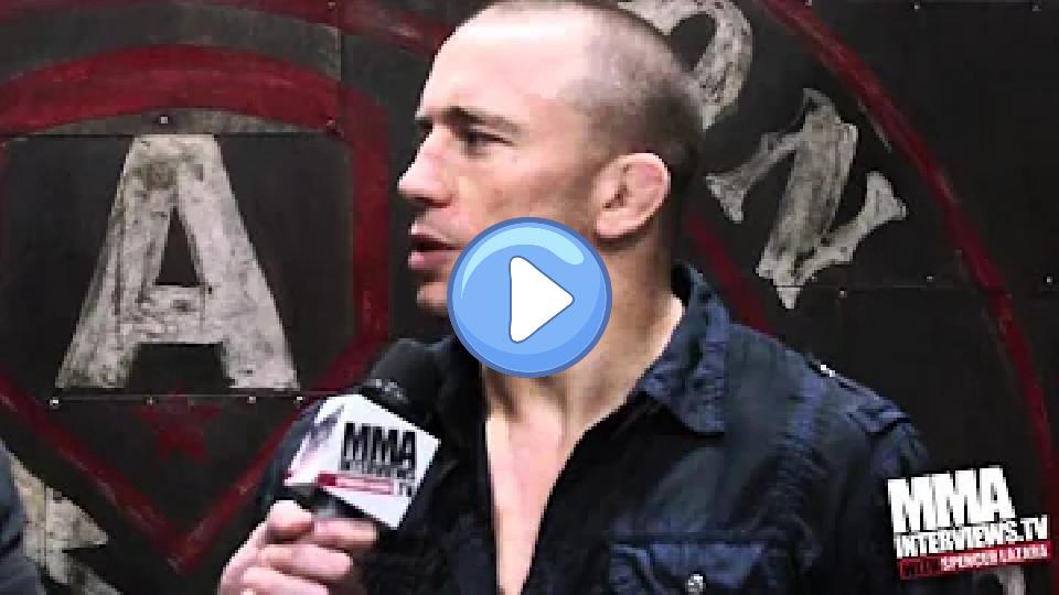 Video thumb: Georges St-Pierre discusses the injury that forced him out of UFC 137 against Carlos Condit.