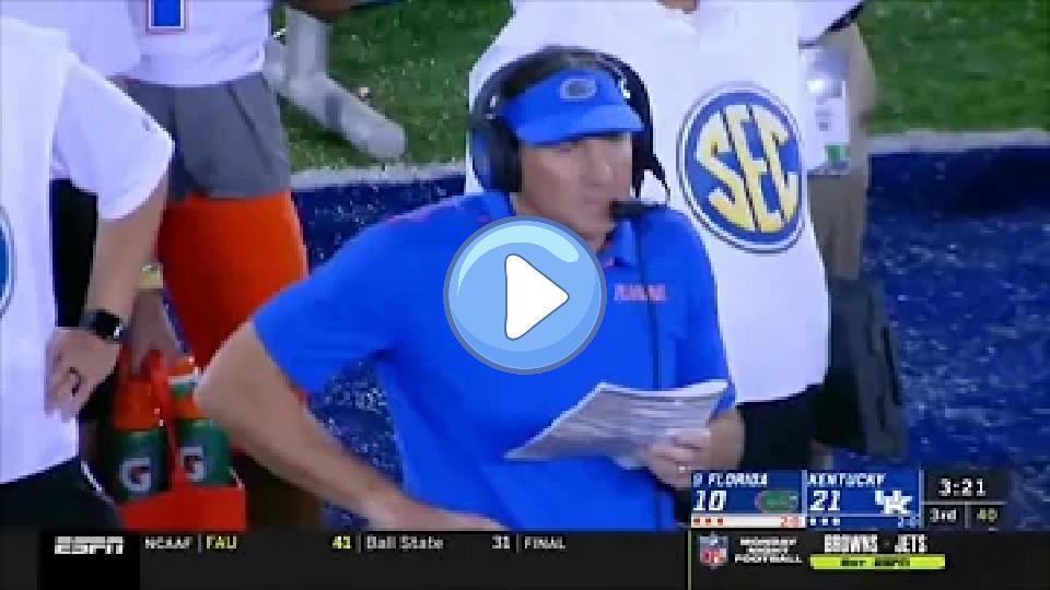 Video thumb: Feleipe Franks Season-Ending Injury: Kentucky vs. Florida