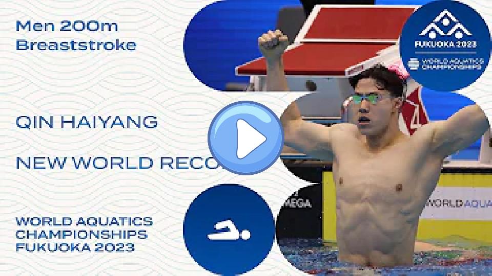 Video thumb: New World Record | Qin Haiyang | Men's 200m Breaststroke