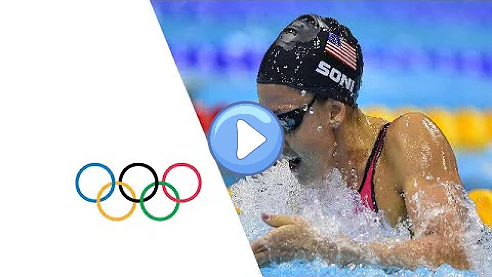 Video thumb: Rebecca Soni Breaks World Record in 200m Breaststroke | London 2012 Olympics