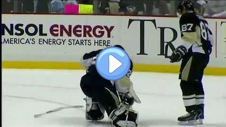 Video thumb: Marc-André Fleury Injury 3-27-12