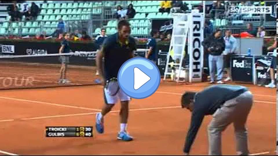 Video thumb: Troicki has a McEnroe moment.
