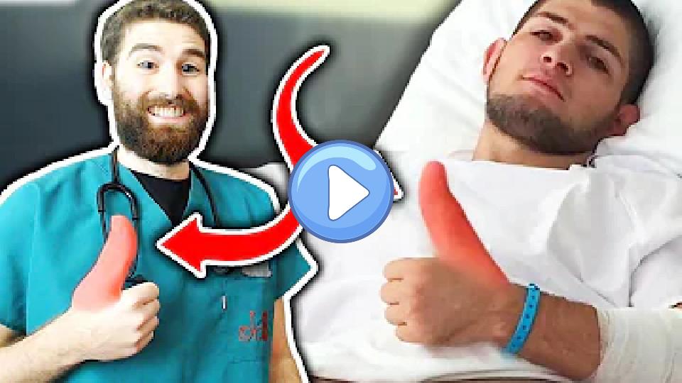 Video thumb: Doctor Explains Every Khabib Nurmagomedov Injury in 5 Minutes