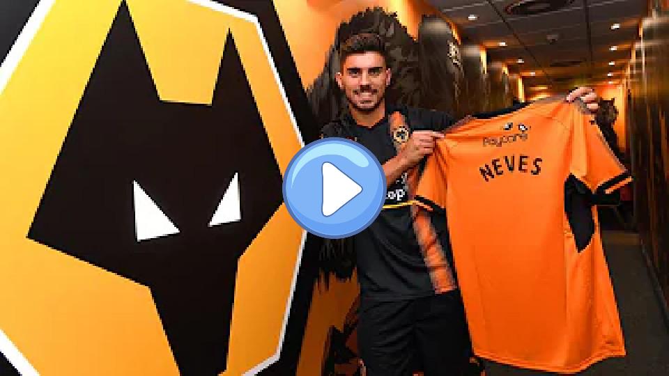 Video thumb: Rúben Neves Signs for Wolves