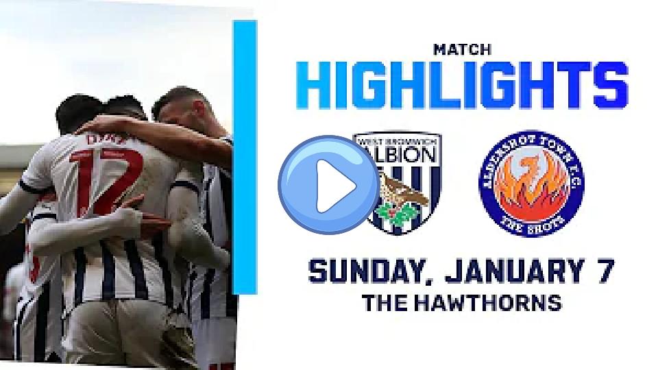 Play video: Daryl Dike scores emotional goal on his return | Albion 4-1 Aldershot | Emirates FA Cup Highlights Video thumb: Daryl Dike scores emotional goal on his return | Albion 4-1 Aldershot | Emirates FA Cup Highlights