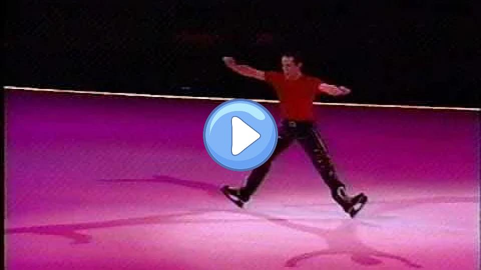 Video thumb: Kurt Browning 1997 Stars on Ice hockey skates