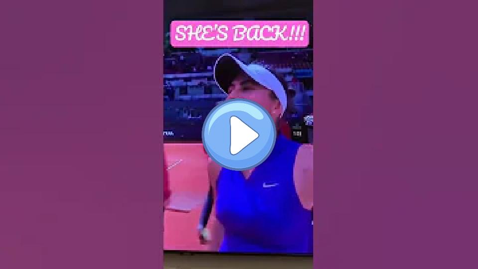 Video thumb: She's Back! Stay Injury-Free #Shorts #Tennis