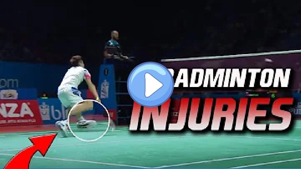 Video thumb: Top 10 Scary Injuries in Badminton History