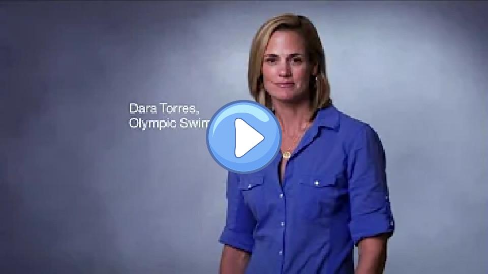 Play video: TV Ad: Dara Torres, Knee Surgery, Cartilage Regeneration Video - Brigham and Women's Hospital. Video thumb: TV Ad: Dara Torres, Knee Surgery, Cartilage Regeneration Video - Brigham and Women's Hospital.