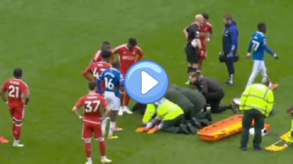 Video thumb: Beto was injured against Nottingham Forest after a collision with Morgan Gibbs-White.