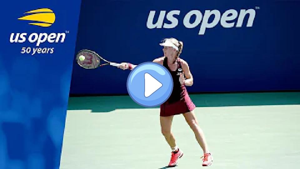 Video thumb: Kiki Bertens Defeats Kristýna Plíšková at the 2018 US Open