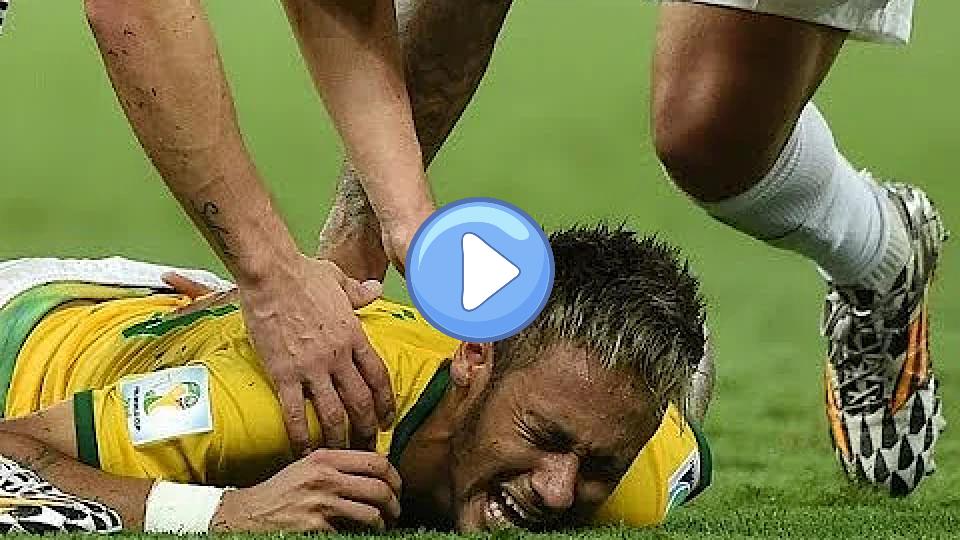 Video thumb: FIFA World Cup 2014 - Neymar's injury [BONUS]