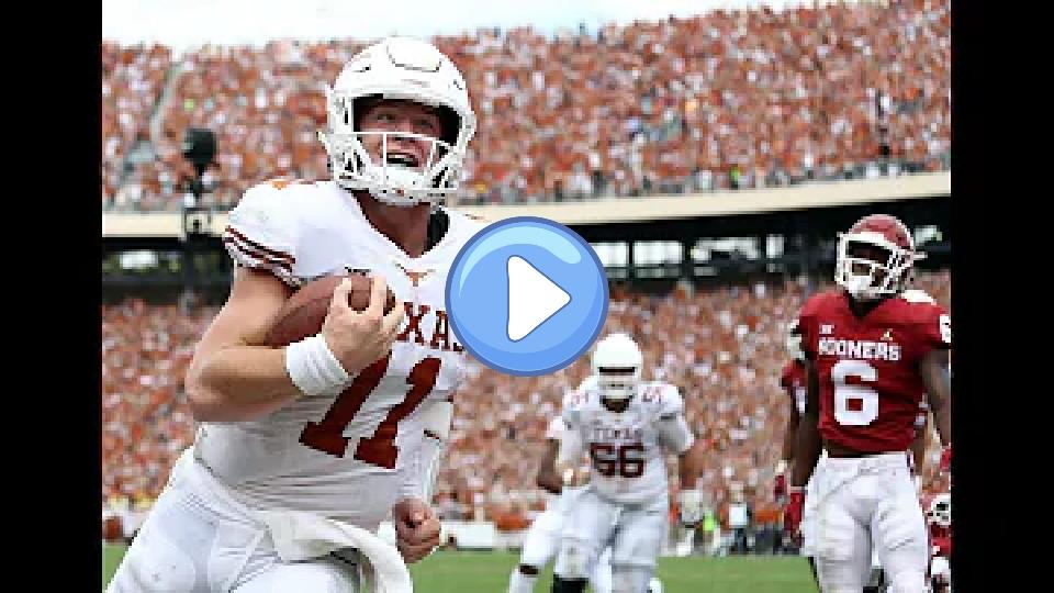 Video thumb: Sam Ehlinger Had the Game of His Life in the Red River Shootout