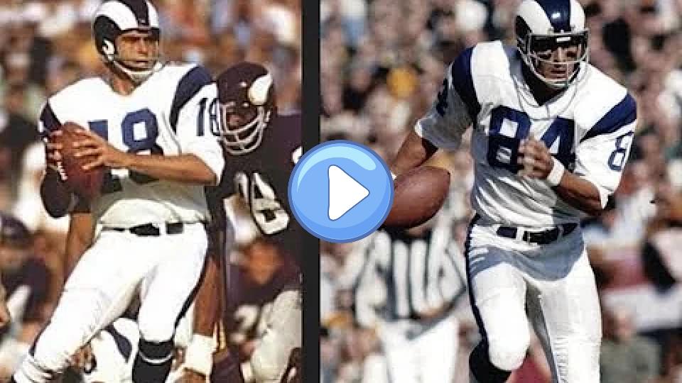 Video thumb: Roman Gabriel to Jack Snow - NFL Ultimate Connections - Los Angeles Rams 1965 - 1972