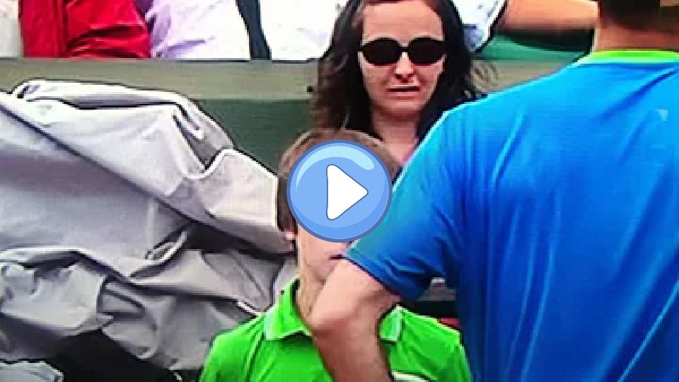 Video thumb: Tennis Ball Boy Makes Major Mistake During Murray vs. Troicki Match