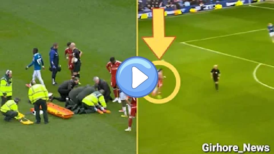 Video thumb: Beto Injury with Morgan Gibbs-White || Nottingham Forest vs Everton | Beto Injury Video