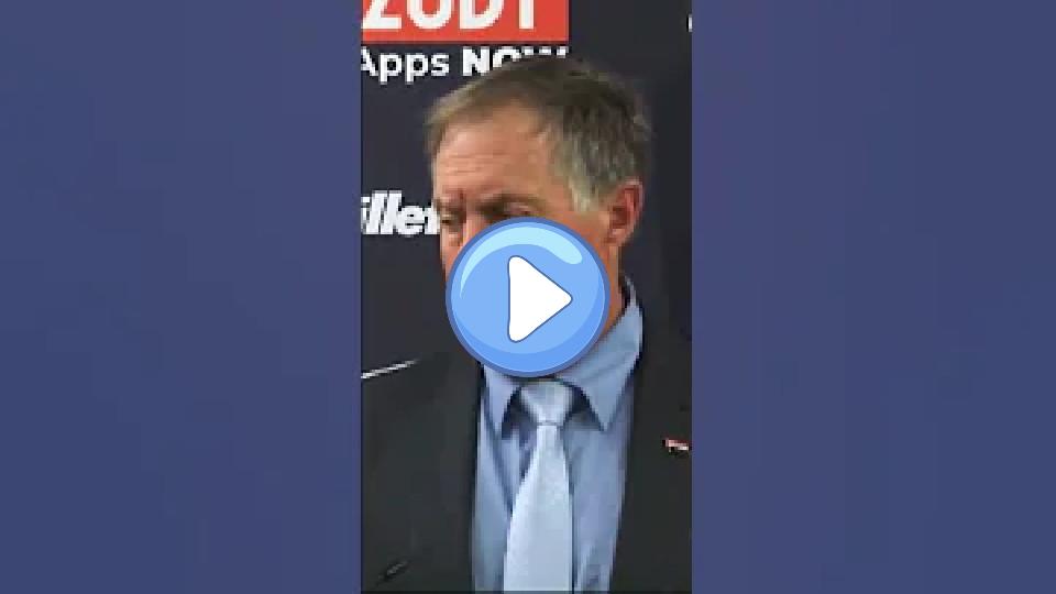 Play video: Bill Belichick delivered a Video thumb: Bill Belichick delivered a