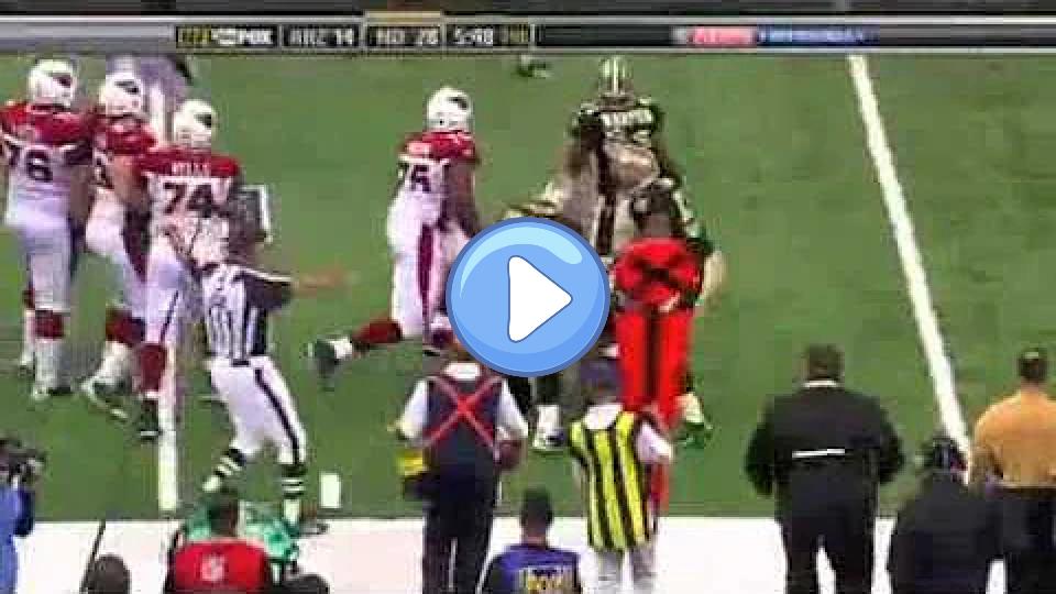 Video thumb: Kurt Warner Getting Rocked