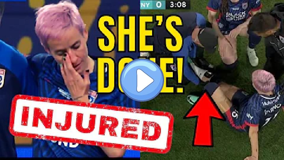 Video thumb: Woke Megan Rapinoe Suffers Career-Ending Injury in Final Professional Game