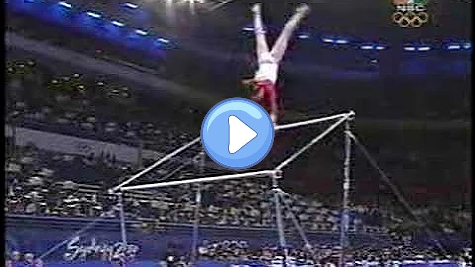 Video thumb: Elise Ray - 2000 Olympics All-Around - Uneven Bars