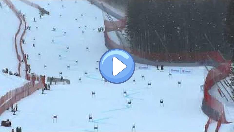 Video thumb: Bode Miller's crash in Bansko, Bulgaria.