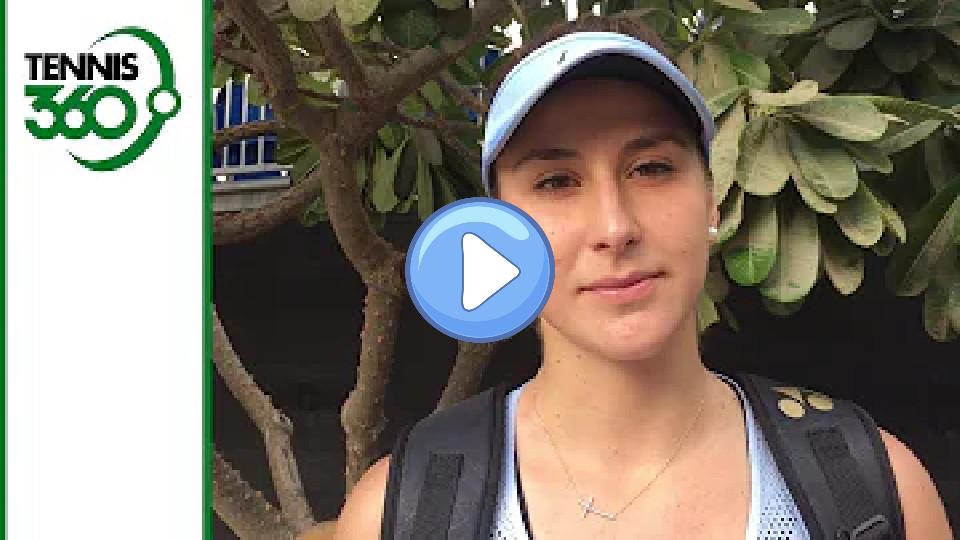 Video thumb: Belinda Bencic discusses her comeback from injury at the Al Habtoor Tennis Challenge in Dubai.