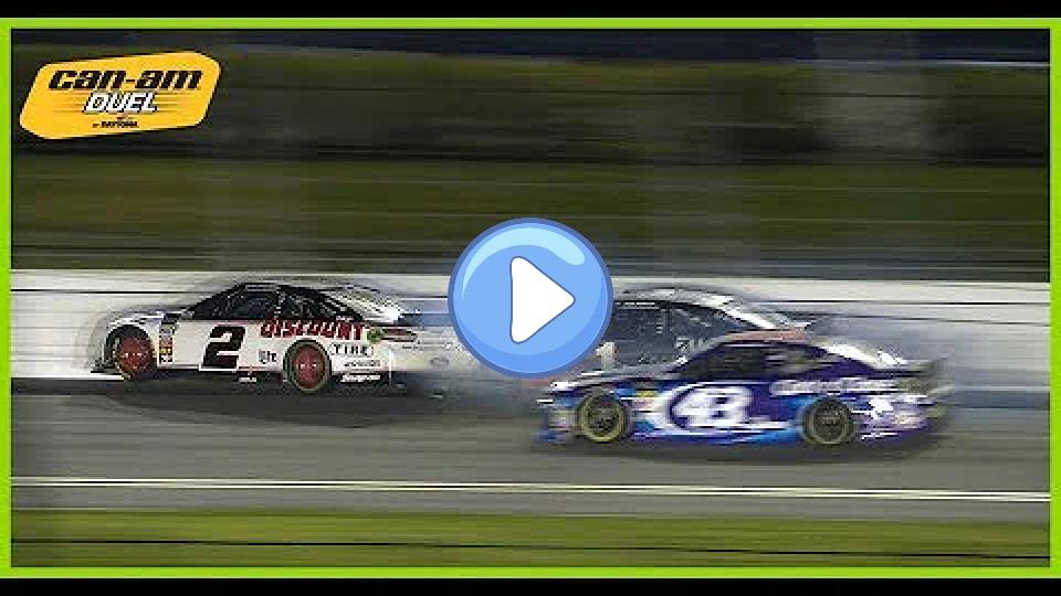 Video thumb: Brad Keselowski crashes out despite leading the race.