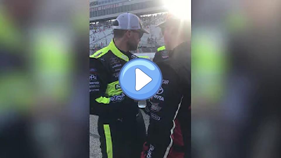 Video thumb: Up Close: Alternate Angle of Burton-Menard Confrontation