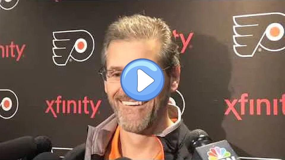 Video thumb: Hextall on Giroux's Injury