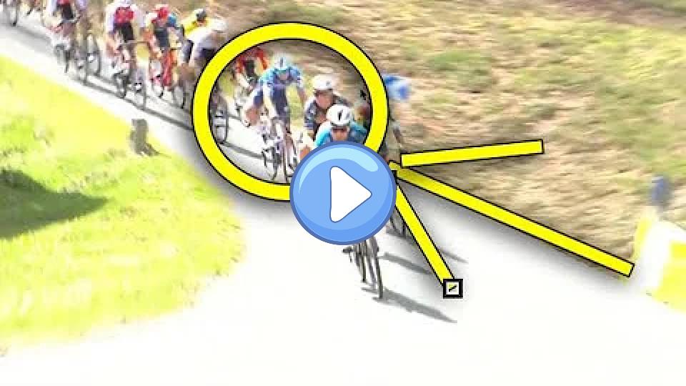 Video thumb: Jonas Vingegaard's crash was significant in the Basque Country.