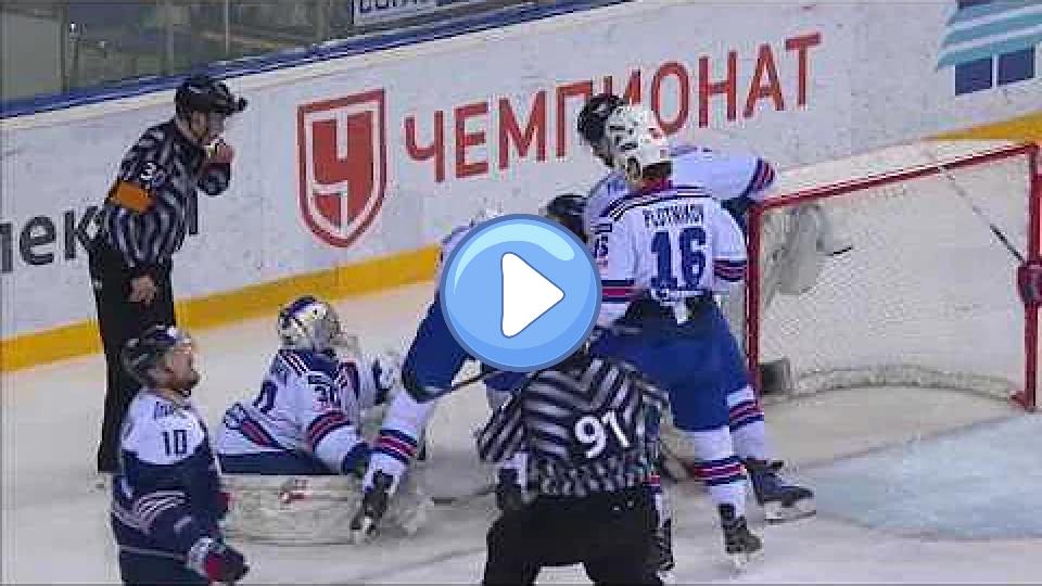Video thumb: Shestyorkin saves on Mozyakin's one-timer.