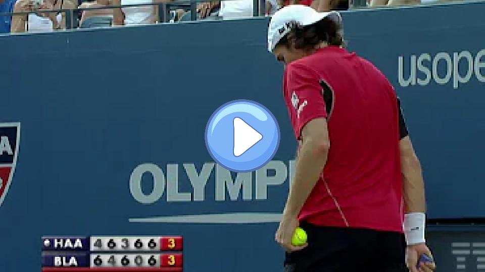 Video thumb: US Open: Tommy Haas vs. James Blake