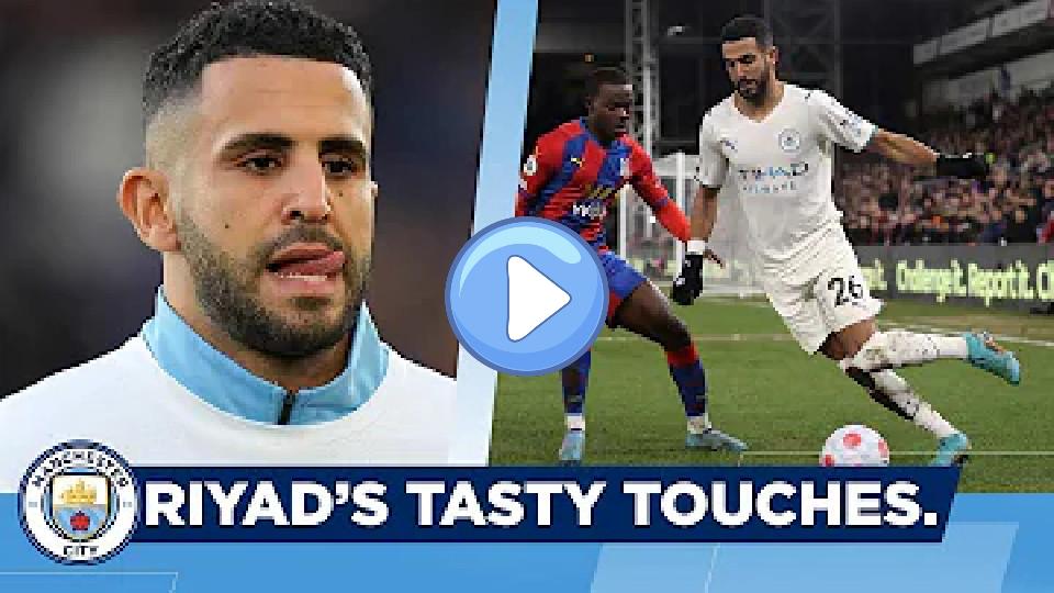 Video thumb: Three minutes of Riyad Mahrez's touches? Yes, please.