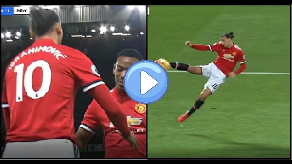 Video thumb: Zlatan Ibrahimovic Returns After 7 Months and Nearly Scores 2017/18 - HD