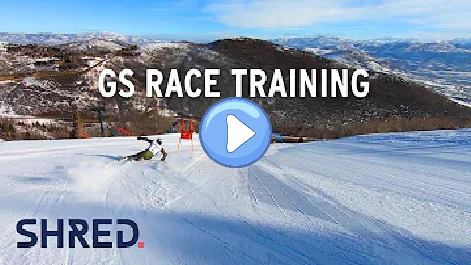 Video thumb: Ted Ligety Giant Slalom (GS) Perfect Turns - Skiing Follow Cam (2020)