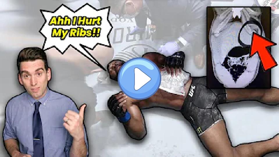 Video thumb: Tyron Woodley's Devastating Rib Injury from Colby Covington at UFC Vegas 11 - Doctor Reacts