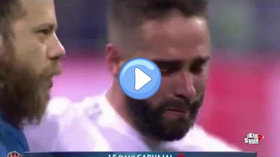 Play video: Dani Carvajal in Tears After Injury - Real Madrid 1-1 Atletico Madrid Video thumb: Dani Carvajal in Tears After Injury - Real Madrid 1-1 Atletico Madrid