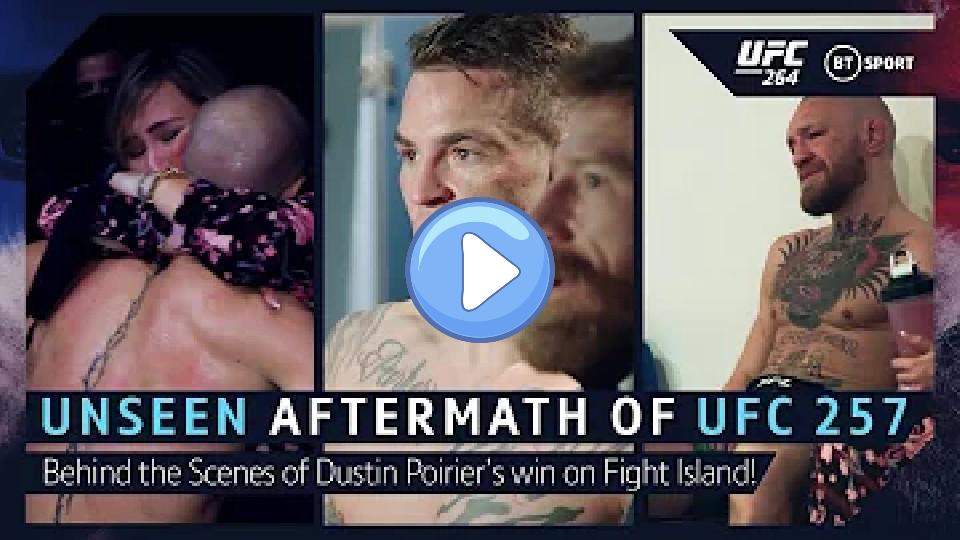 Video thumb: The Unseen Aftermath of UFC 257: Behind the Scenes as Dustin Poirier Defeats Conor McGregor