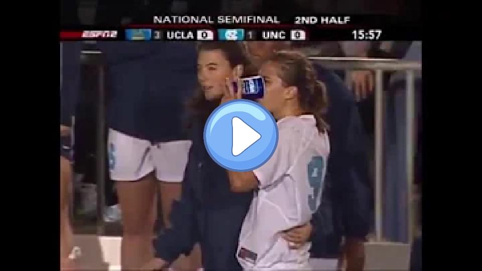 Video thumb: Tobin Heath UNC injury 2006