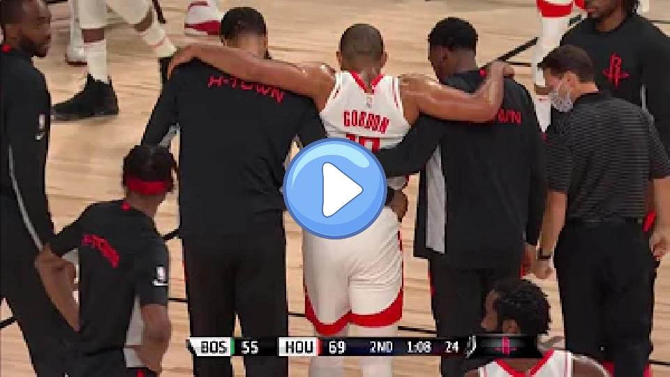 Video thumb: Eric Gordon injured his left ankle | Rockets vs. Celtics